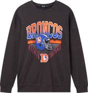 Junk Food Denver Broncos Drop Shoulder Cotton Sweatshirt