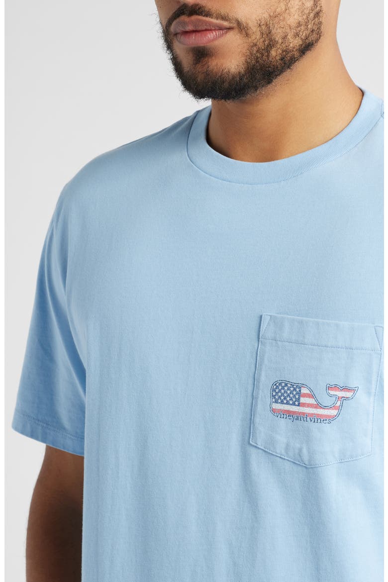 Men's Whale Pocket T-Shirt, Alternate, color, JAKE BLUE