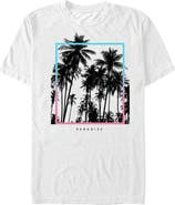 Lost Gods Men's Lost Gods Tropical Paradise Frame Graphic T-Shirt