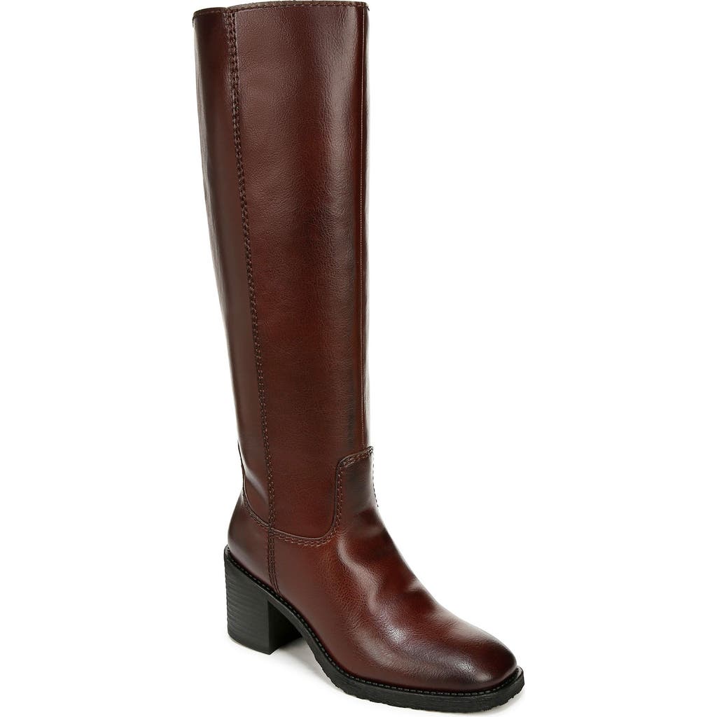 Zodiac Cindy Knee High Boot In Coffee Wide Calf