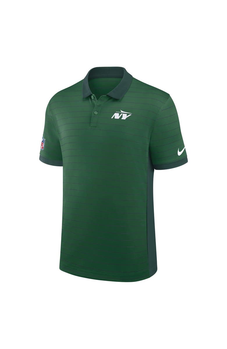 Nike Men's Nike Green New York Jets Sideline Victory Stripe Performance Polo, Alternate, color, Green