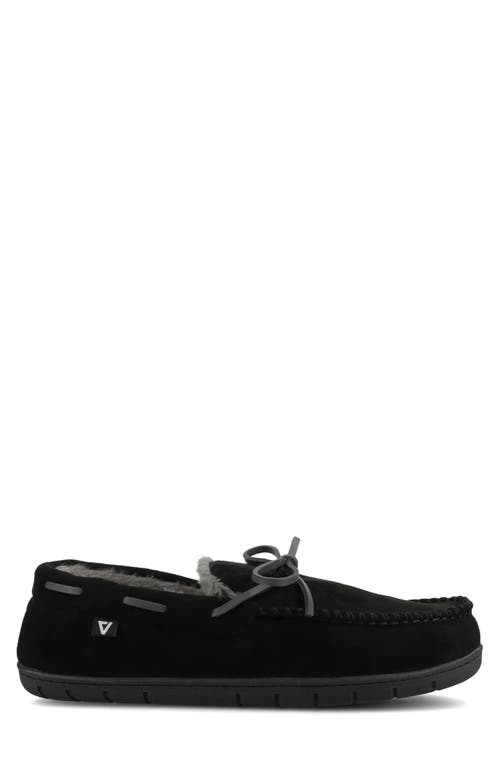 Taft Hayden Faux Fur Lined Slipper In Black
