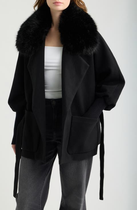 Halley Faux Fur Collar Jacket