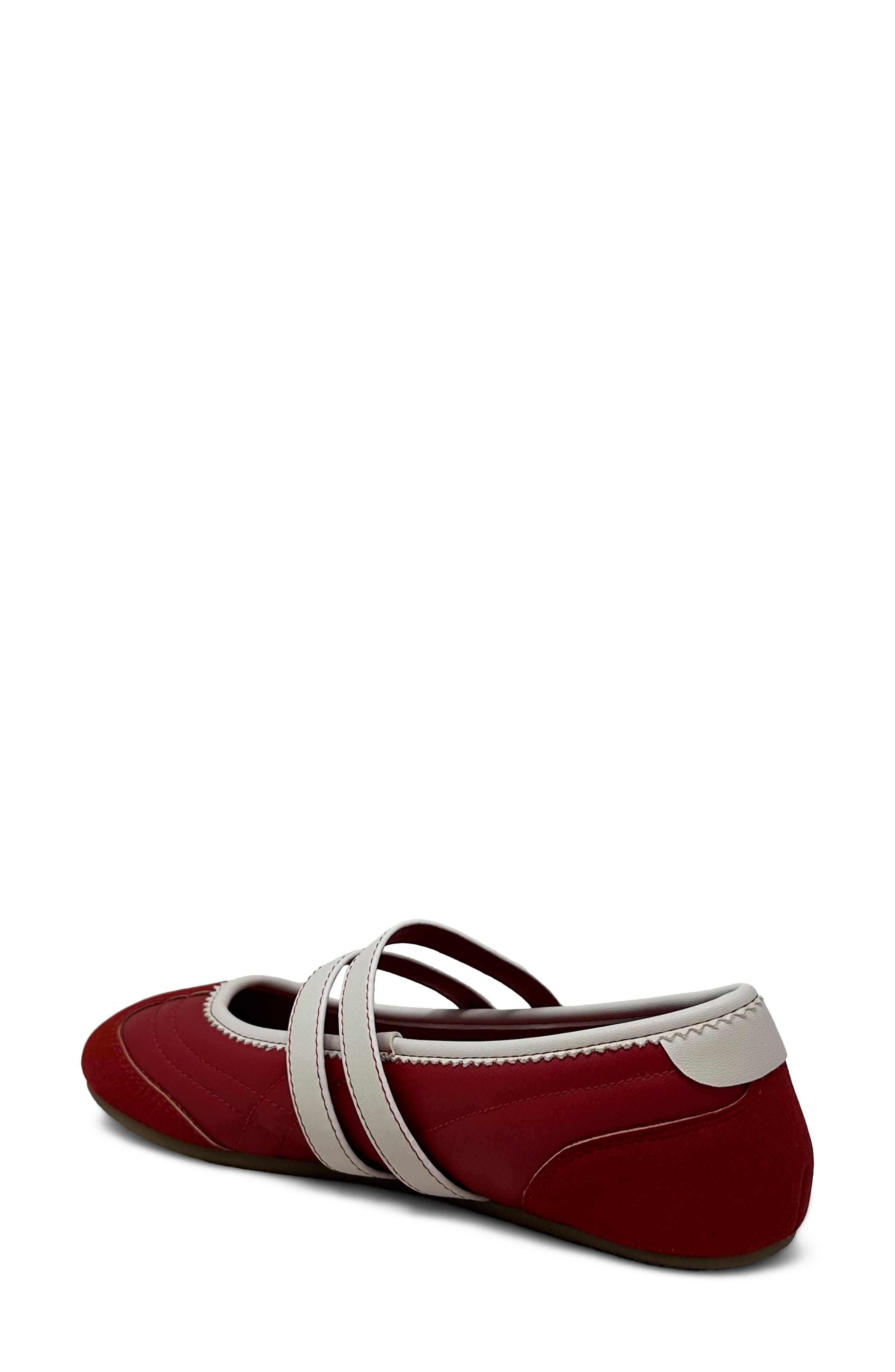 Salome Flat, Alternate, color, RED
