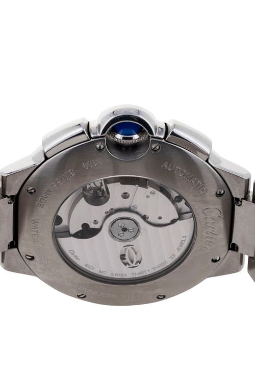 WATCHFINDER & CO. WATCHFINDER & CO. CARTIER PREOWNED BALLON BLEU BRACELET WATCH, 47MM