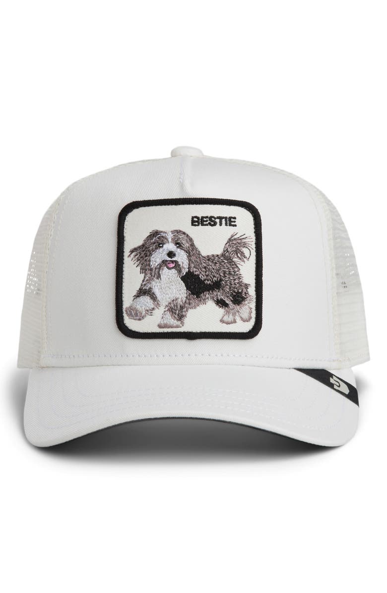 Goorin Bros. Bestie Patch Trucker Hat, Alternate, color, Dust