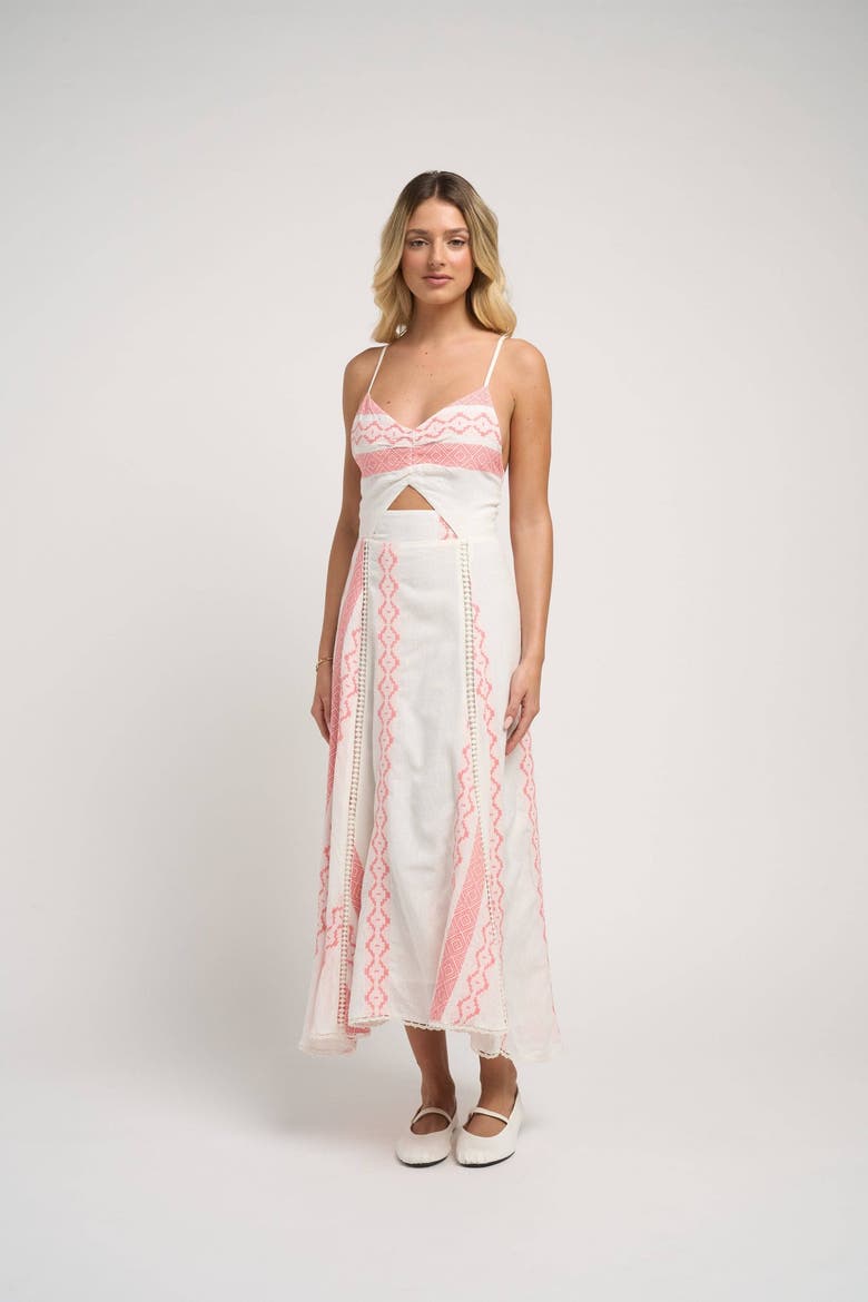 Filomena Dress, Alternate, color, Cotton Pink