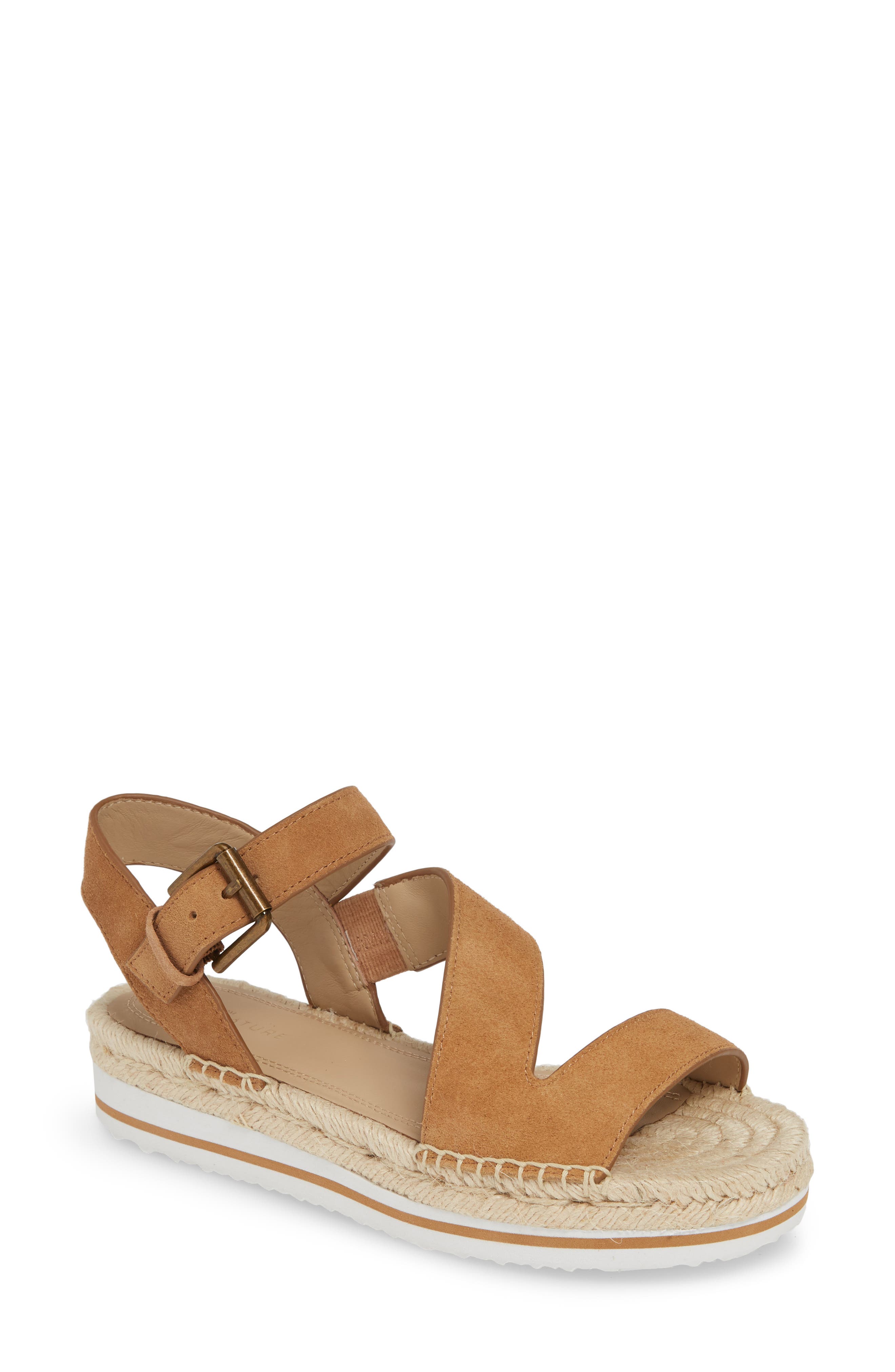 Nordstrom Signature Areanna Strappy Espadrille Sandal, Main, color, 