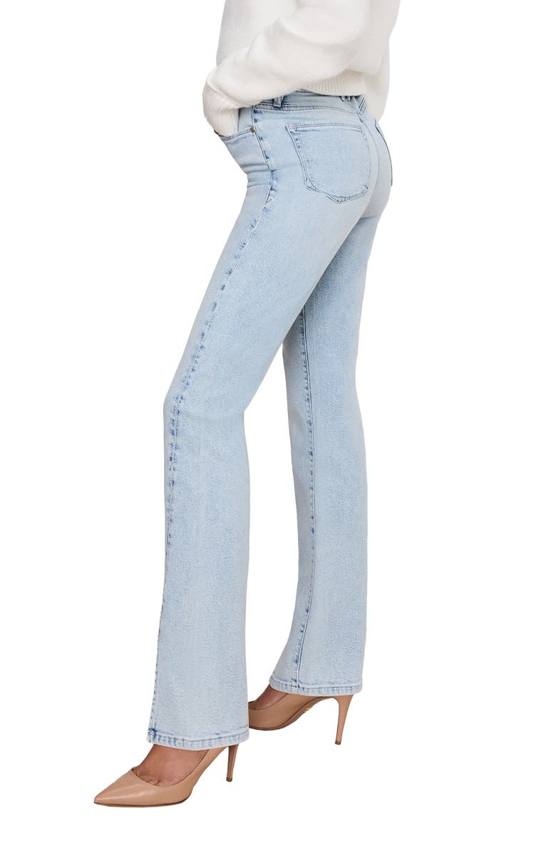 Good American Good Boy Straight Jeans, Alternate, color, 