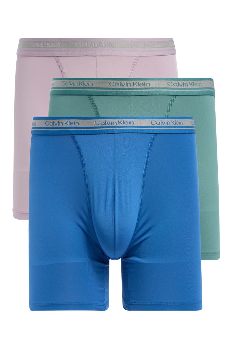 3-Pack Boxer Briefs, Main, color, SAGE GREEN/ SEA FOG/ DELFT