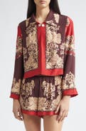 Bode Storybook Silk Jacket