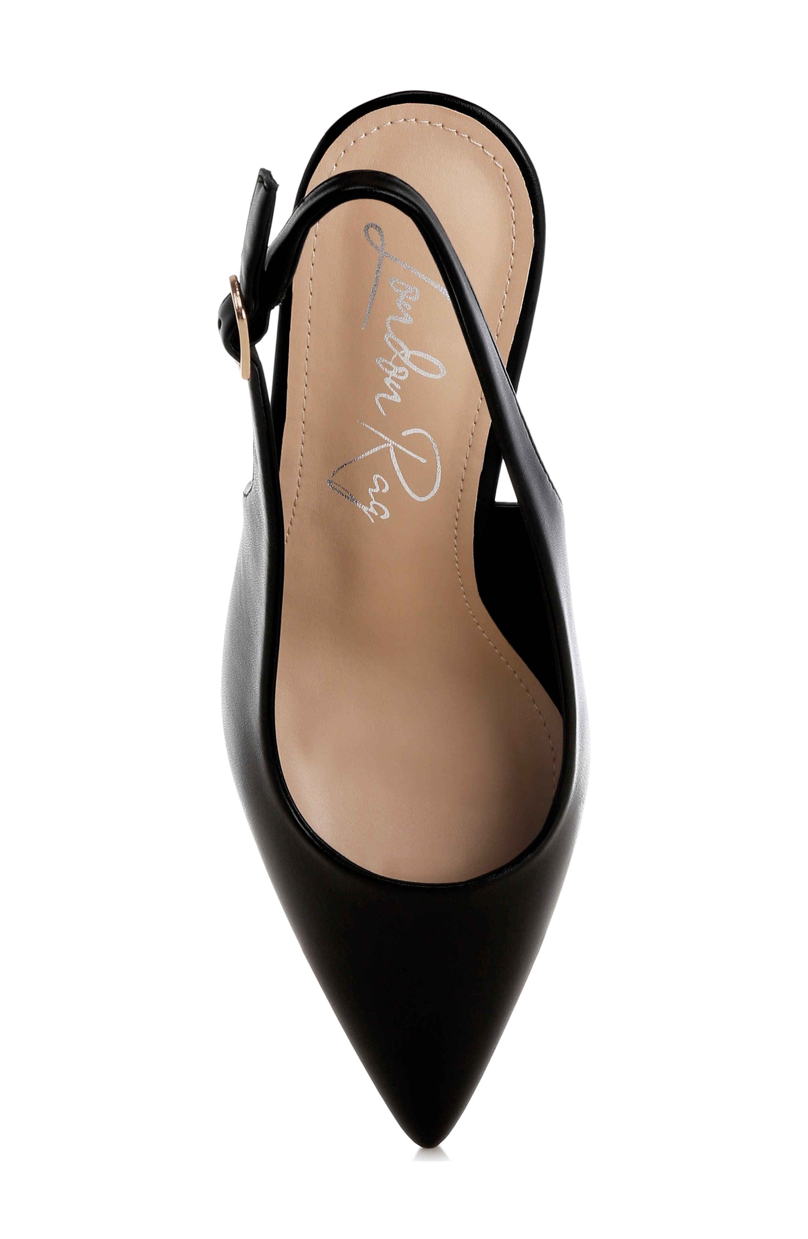 LONDON RAG Jaoba Pointed Toe Slingback Pump, Alternate, color, 
