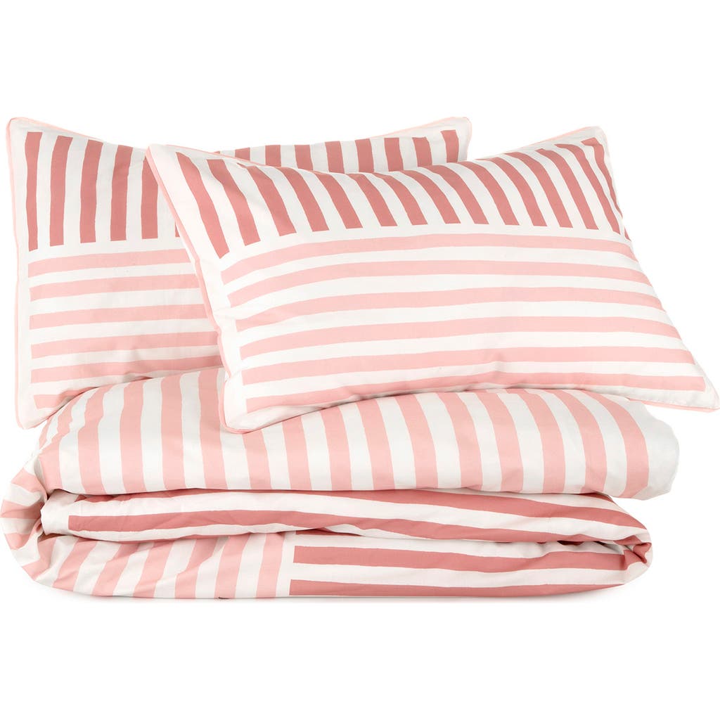 NOVOGRATZ NOVOGRATZ PAINTERLY STRIPE COMFORTER & PILLOW SHAM SET