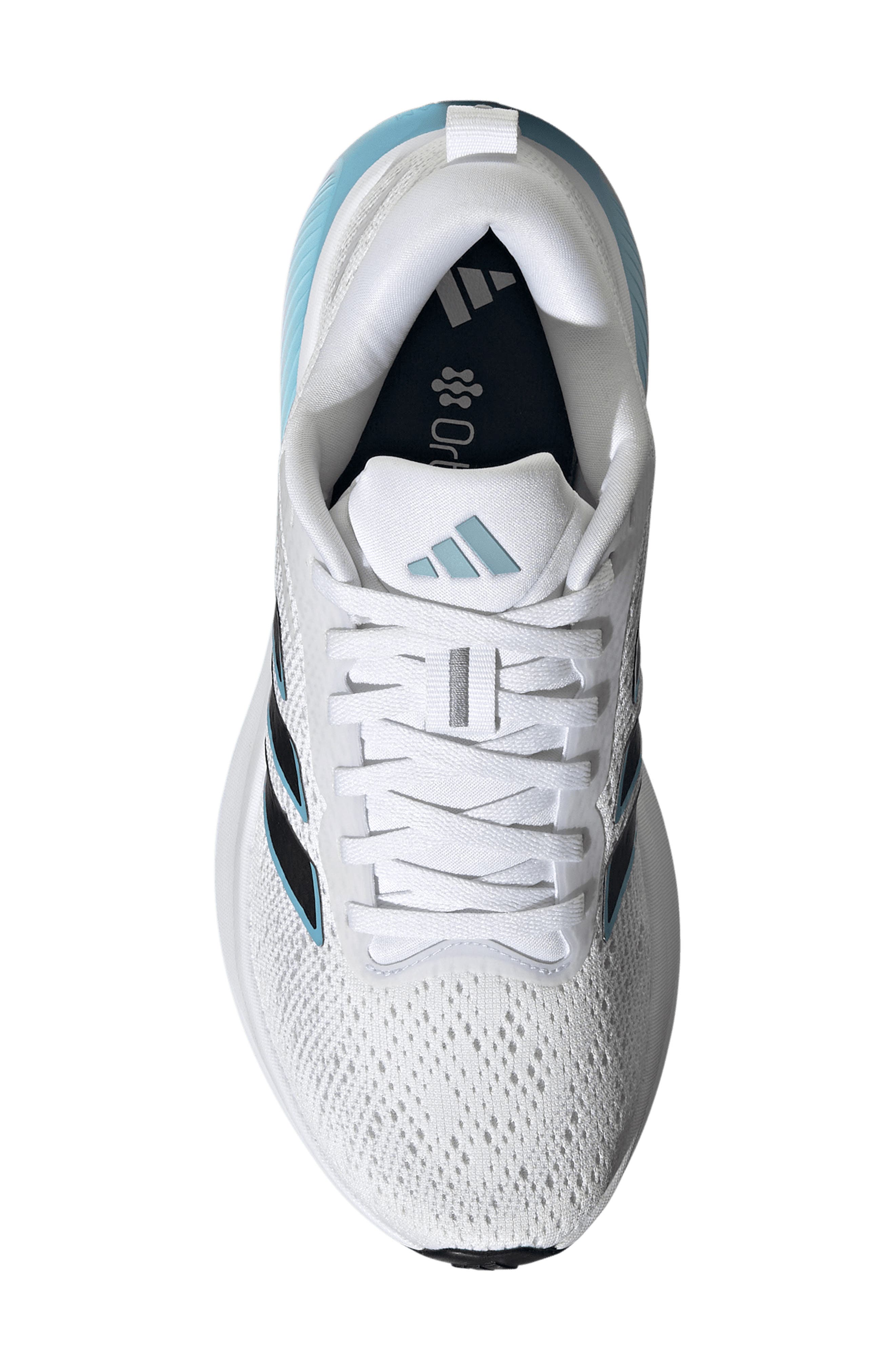 adidas Response Pace Sneaker, Alternate, color, White/ Black/ Clear Blue