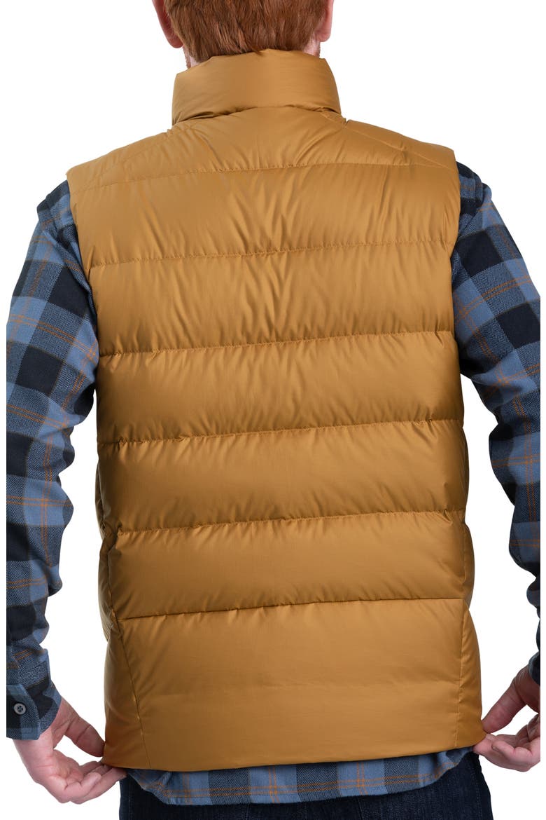 Coldfront 700 Fill Power Down Vest, Main, color, SADDLE