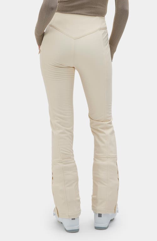 Halfdays Emma Water Resistant Fleece Lined Ski Pants In Neutral