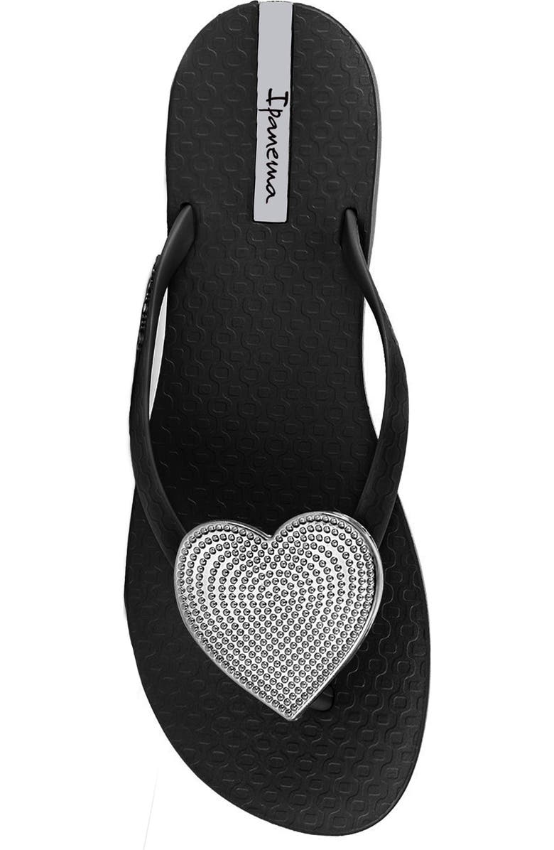 Ipanema Wave Heart Flip Flop, Alternate, color,