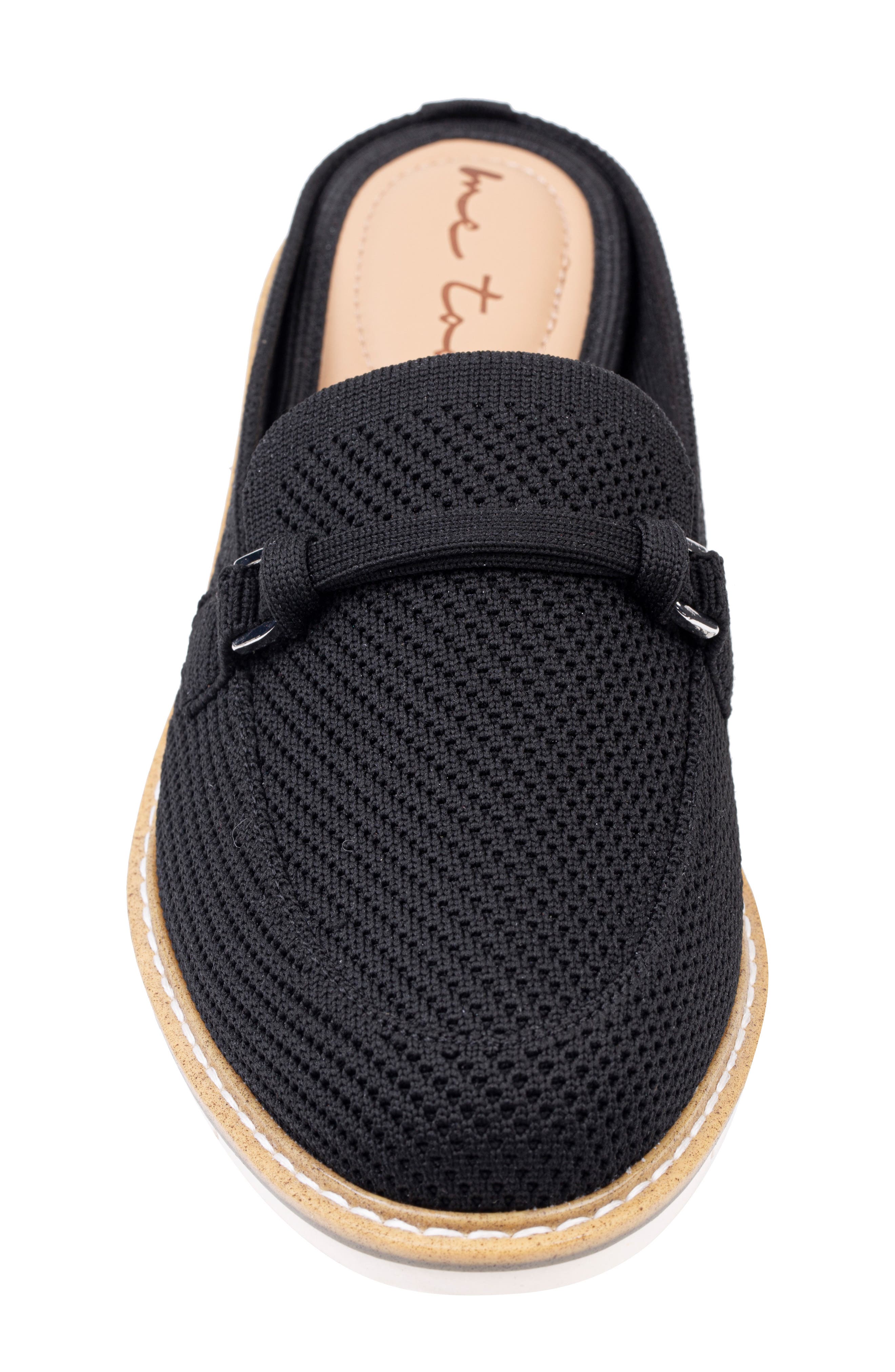 Me Too Harlan Loafer Mule, Alternate, color, Black