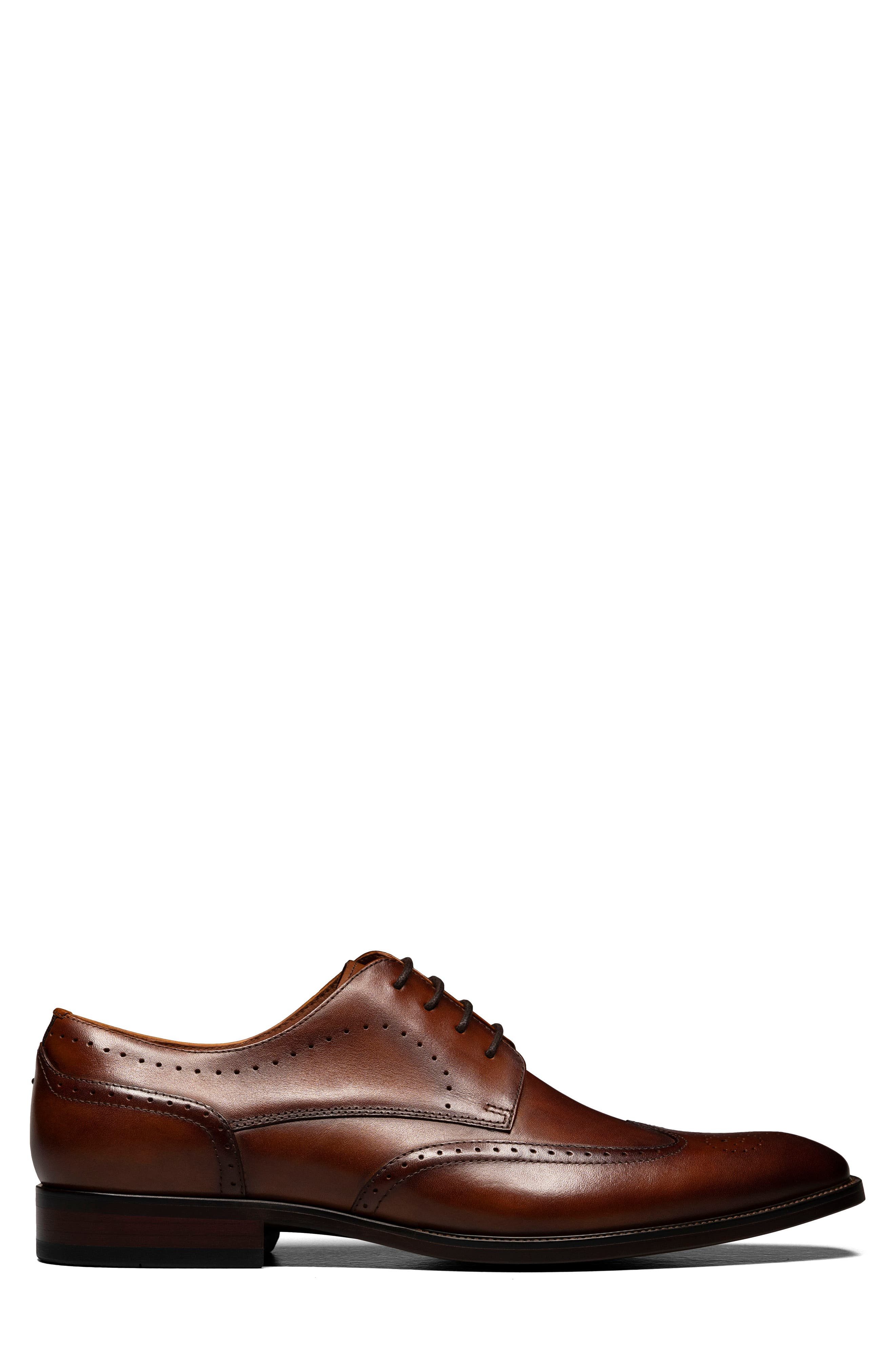 Florsheim Sorrento Wingtip, Alternate, color, Cognac