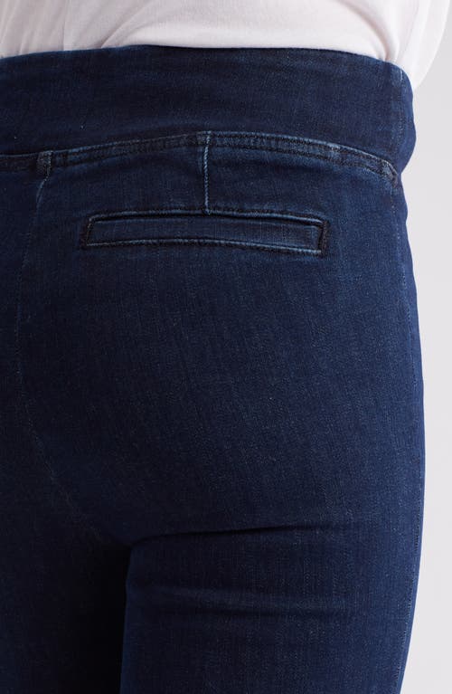 FRAME FRAME JET SET PINTUCK CROP MINI BOOTCUT PULL-ON JEANS