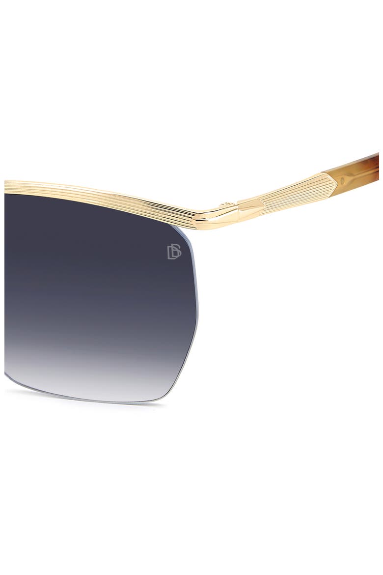 55mm Square Sunglasses, Alternate, color, GOLD BROWN HAVANA/ BL SF AR