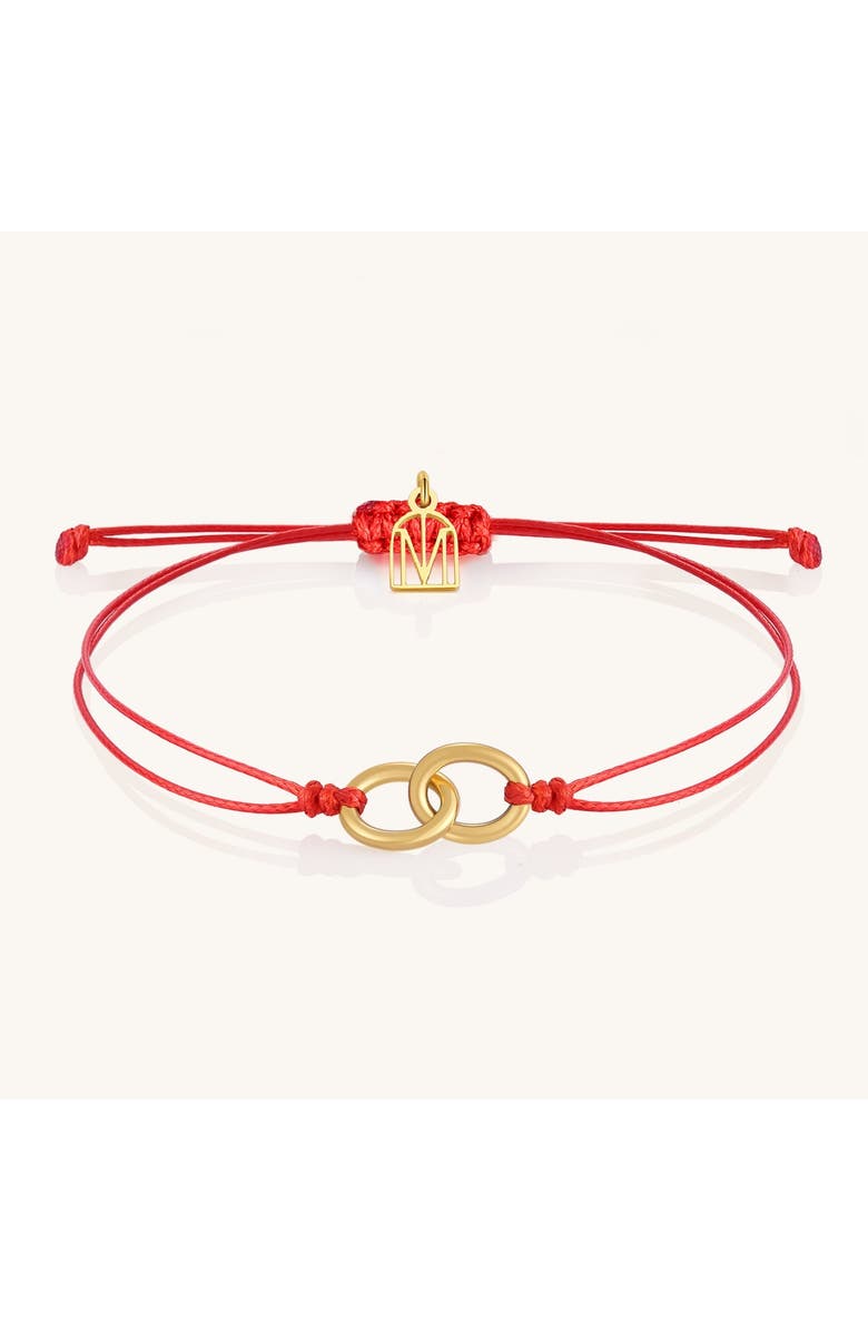 Mantra Thread of Friendship - Set of 2 bracelets, Main, color, Gold