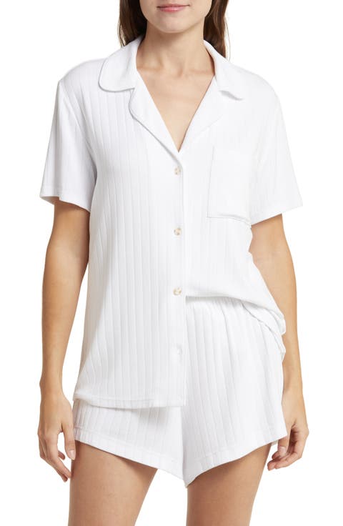 Relaxed Rib Short Pajamas