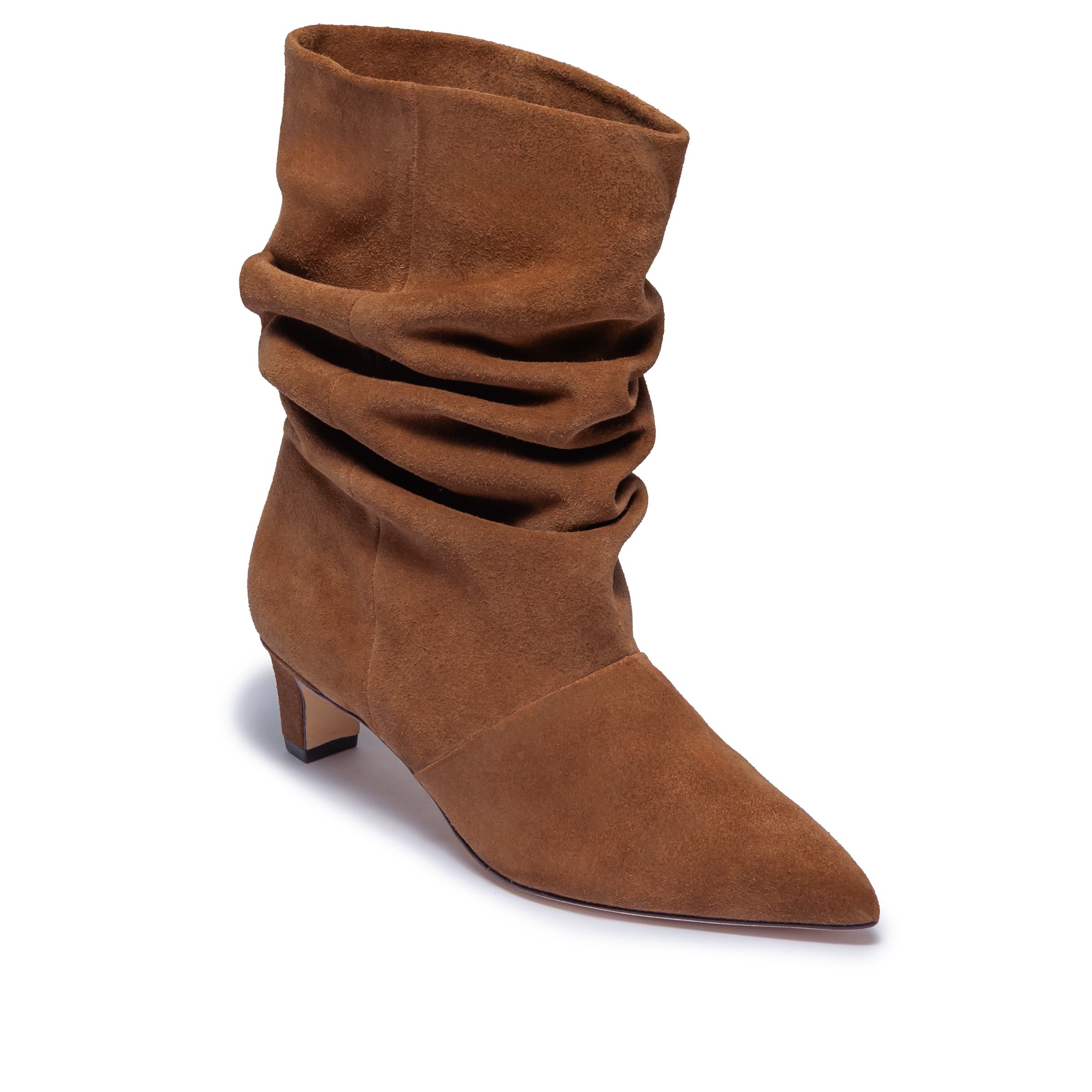Etta Slouch Bootie, Alternate, color, ALMOND