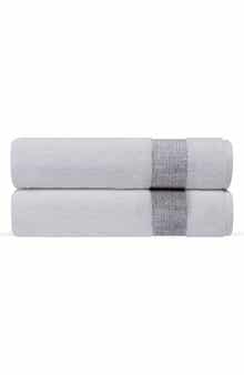 DePera Pera 2-Piece Turkish Cotton Bath Sheet
