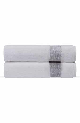 DePera Pera 2-Piece Turkish Cotton Bath Sheet
