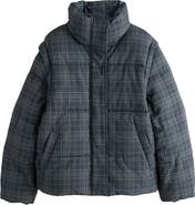 NEXT Check Puffer Jacket