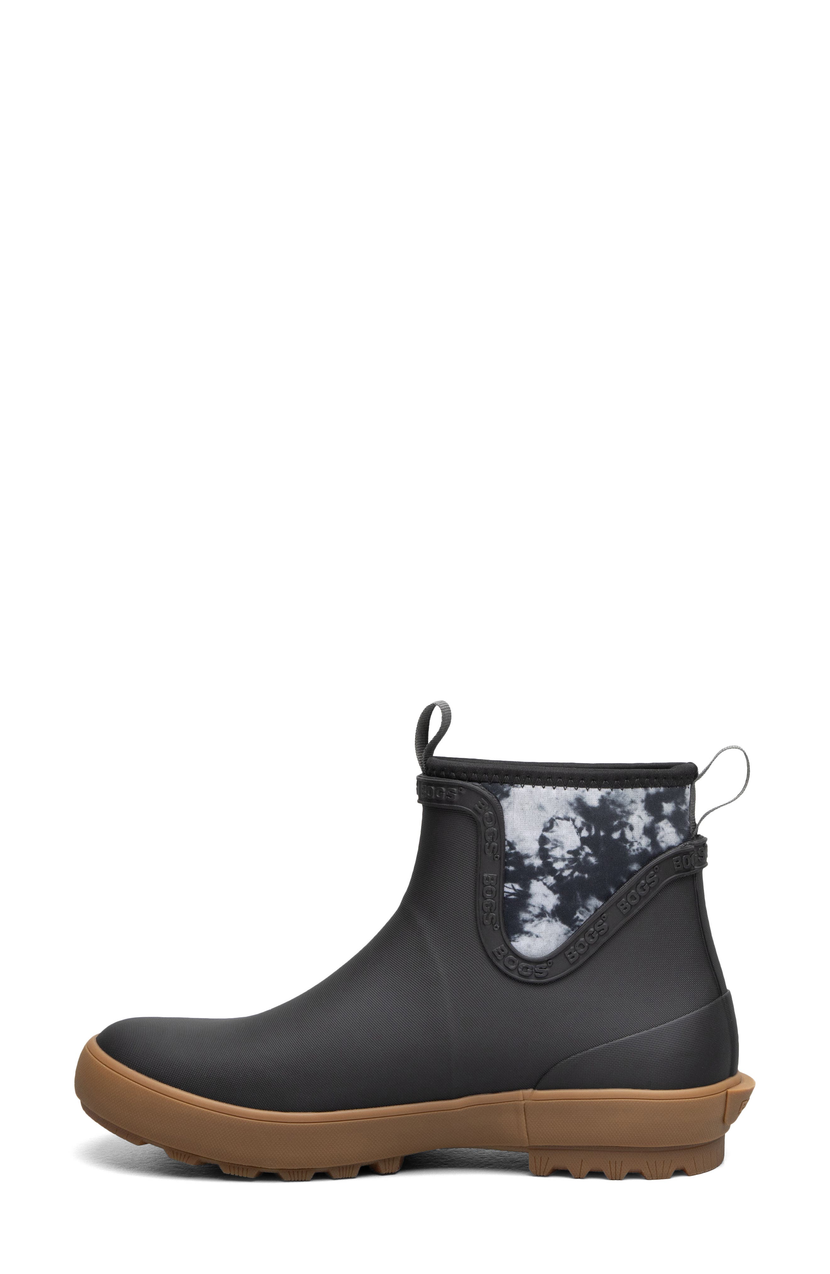 Bogs Harper Waterproof Chelsea Rain Boot, Alternate, color, Black Multi