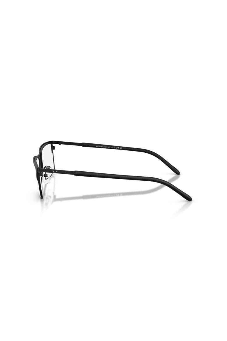 56mm Rectangle optical glasses, Alternate, color, Black
