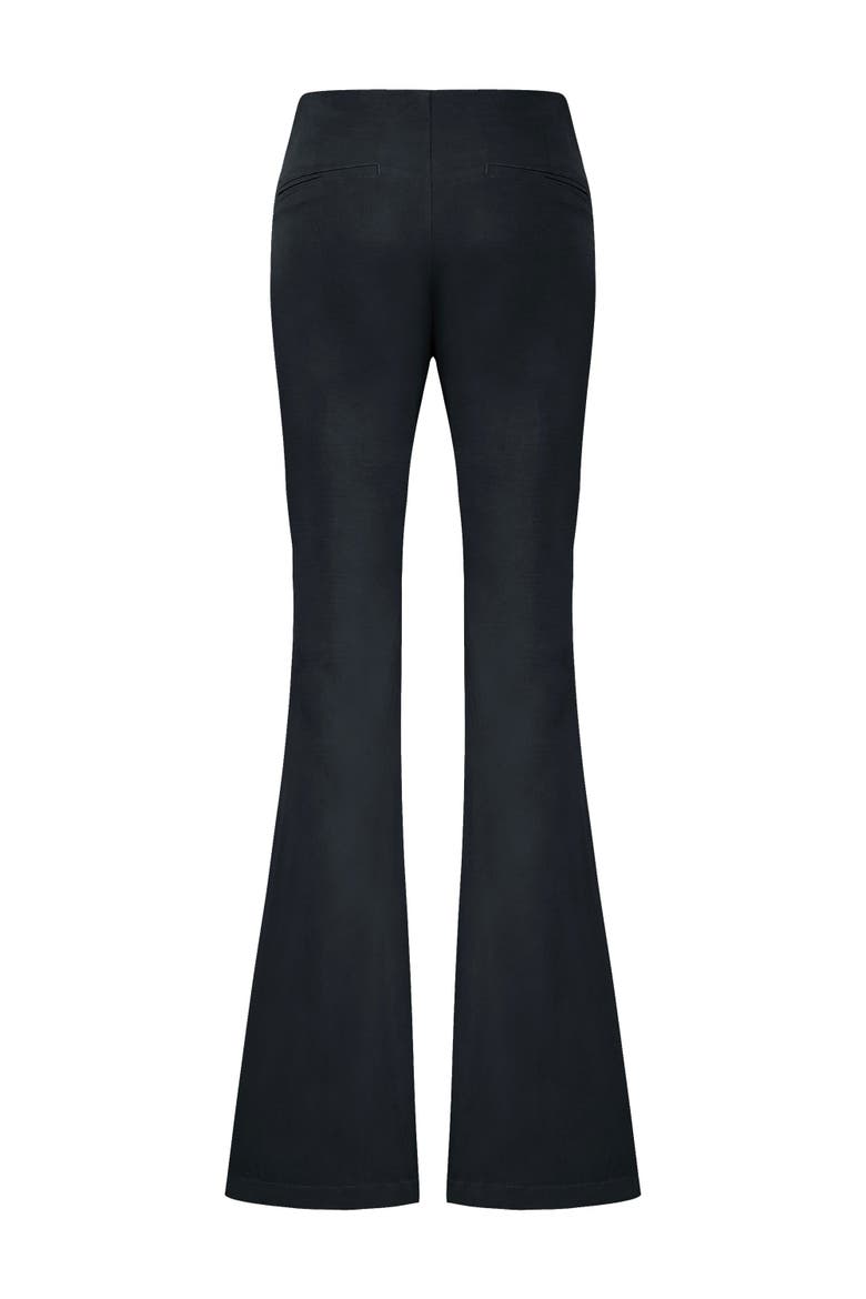Shiny Woven Pant, Main, color, BLACK