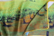 Annette Amoroso Girasoli Sunflower Silk  Scarf