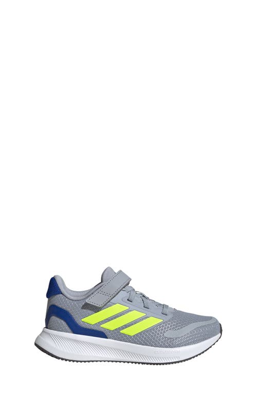 Adidas Originals Adidas Kids' Runfalcon 5 Sneaker In Silver/lemon/royal Blue