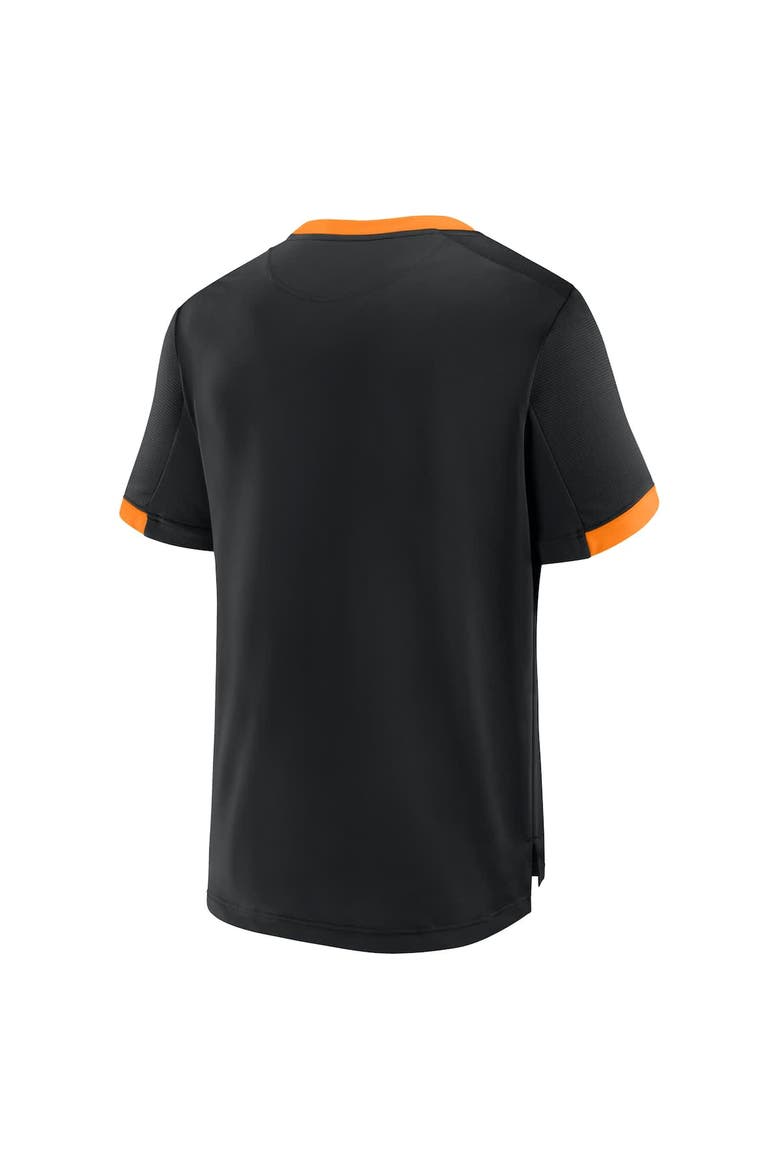 Men's Fanatics Black Houston Dynamo FC Stoppage Time Striker T-Shirt, Alternate, color, Black