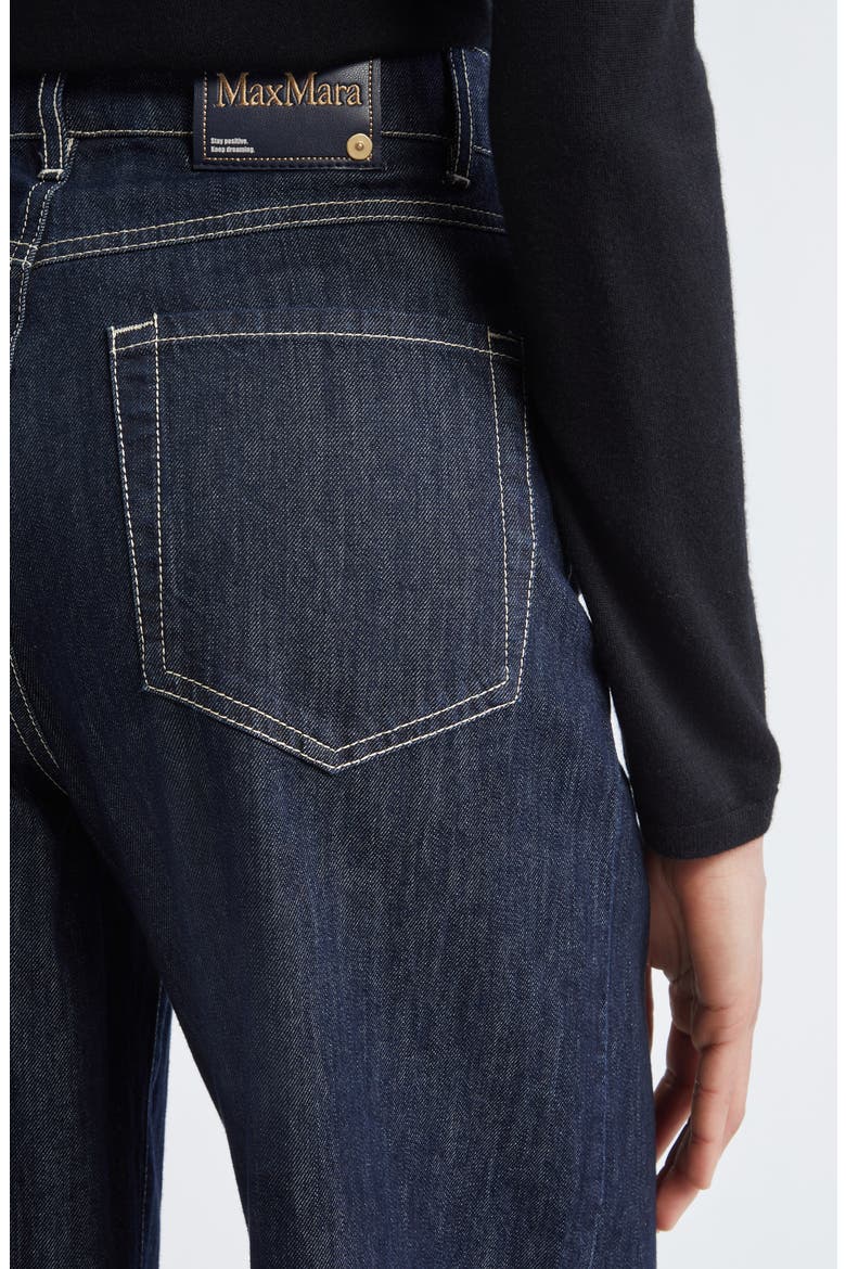 Zucchero High Waist Wide Leg Jeans, Alternate, color, MIDNIGHT BLUE