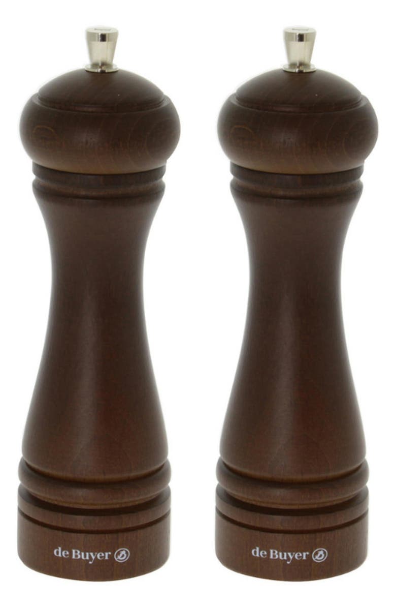 DE BUYER Java Salt & Pepper Mill Set, Main, color, 