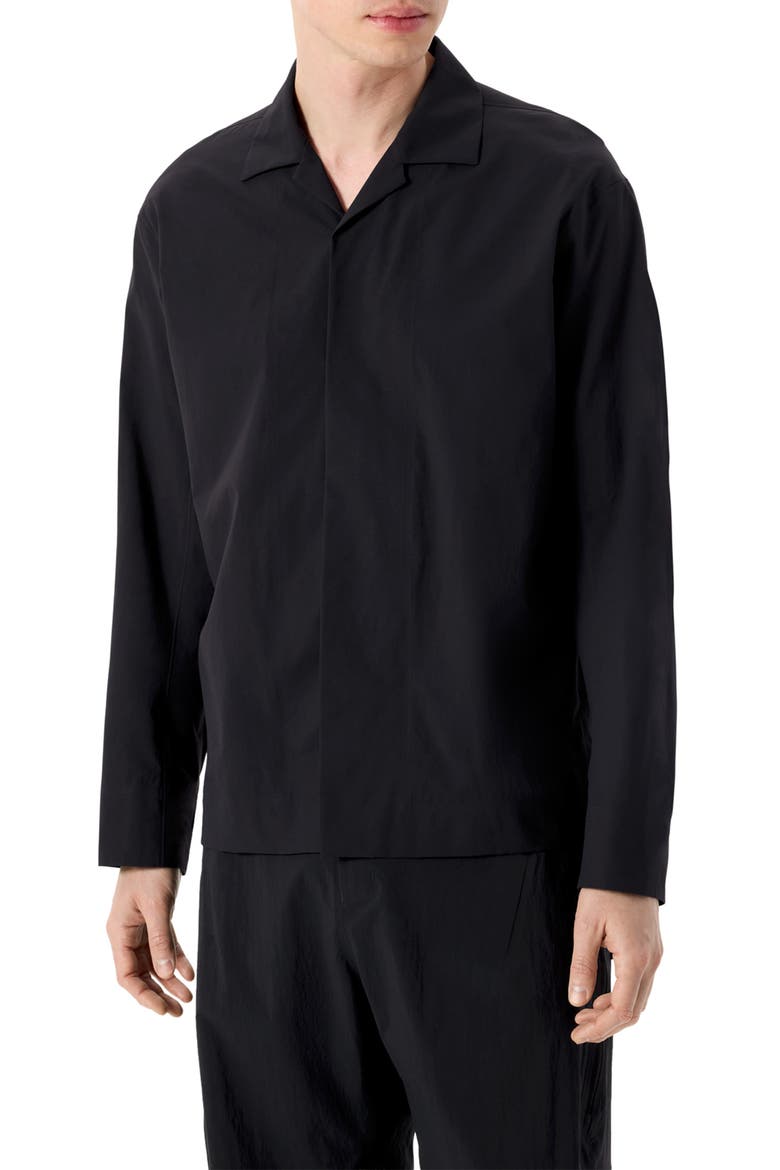 Cusec Long Sleeve Shirt, Main, color, BLACK