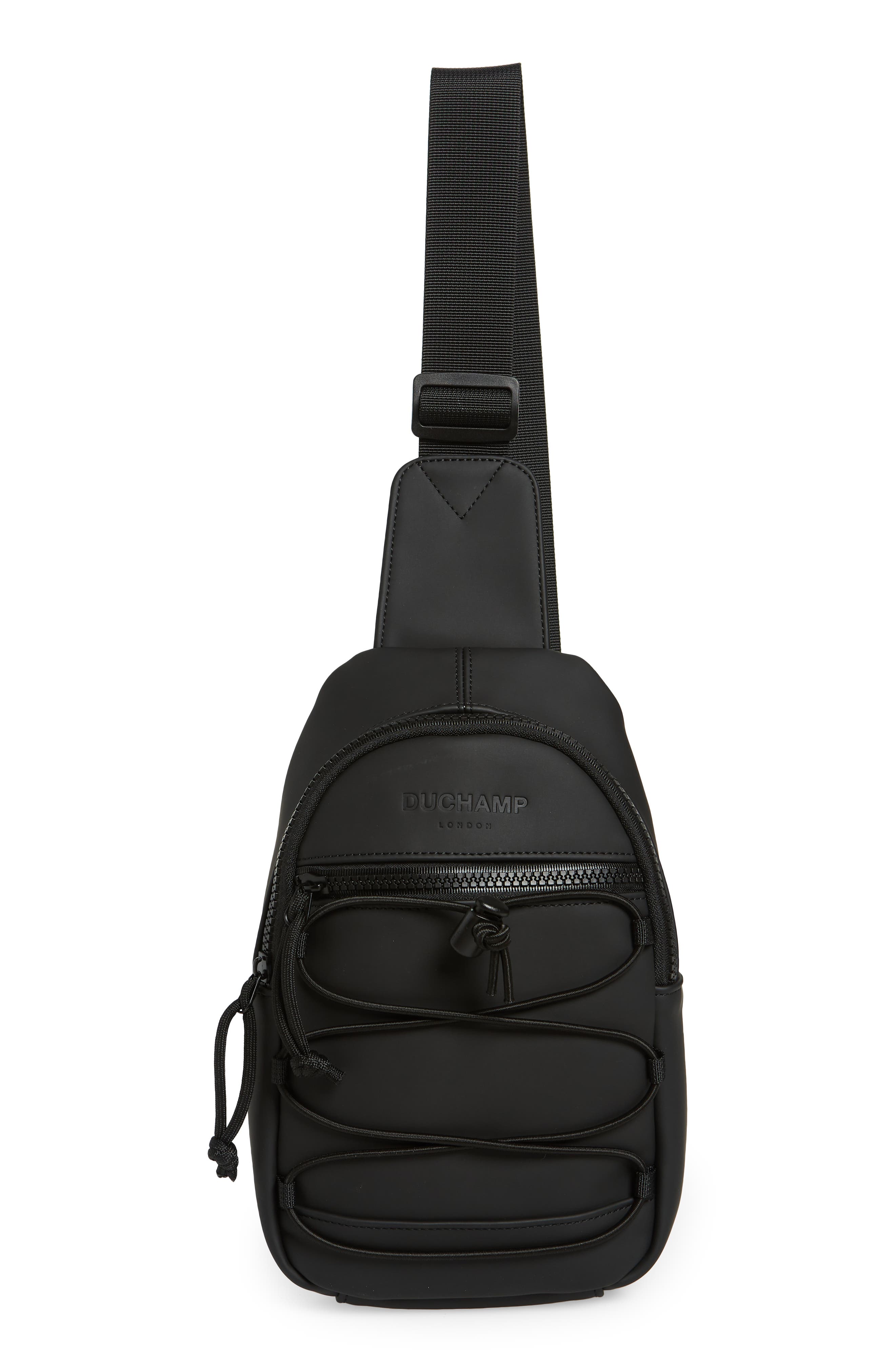 Duchamp Rubberized Sling Bag, Main, color, 