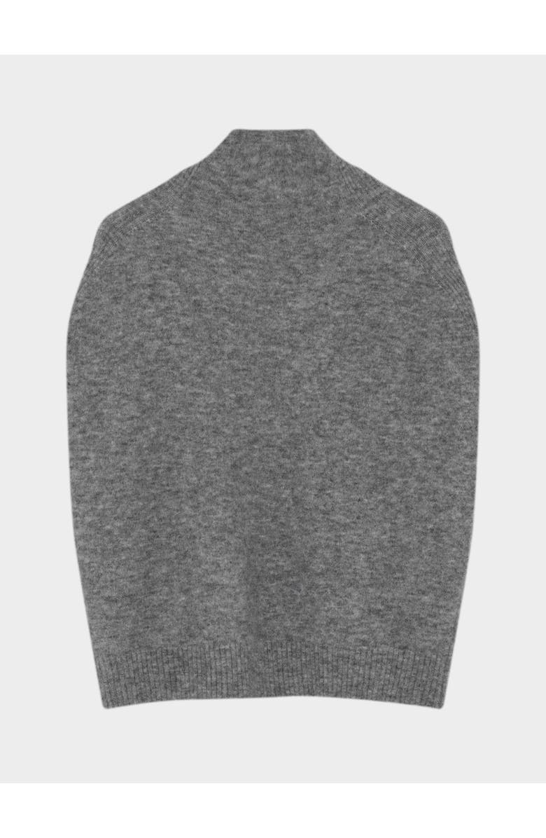 DAY Birger et Mikkelsen Frodie Mock Neck Draped Vest, Alternate, color, Grey Melange