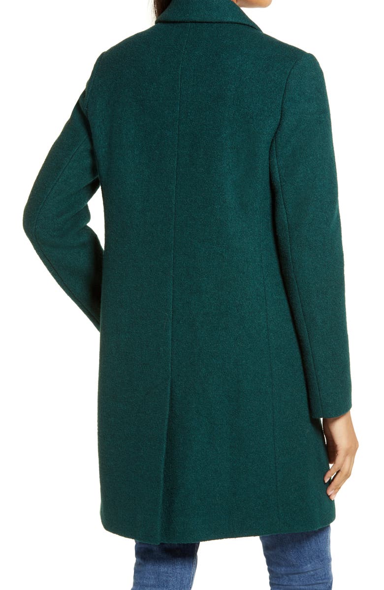 Sam Edelman Double Breasted Bouclé Coat, Alternate, color, 