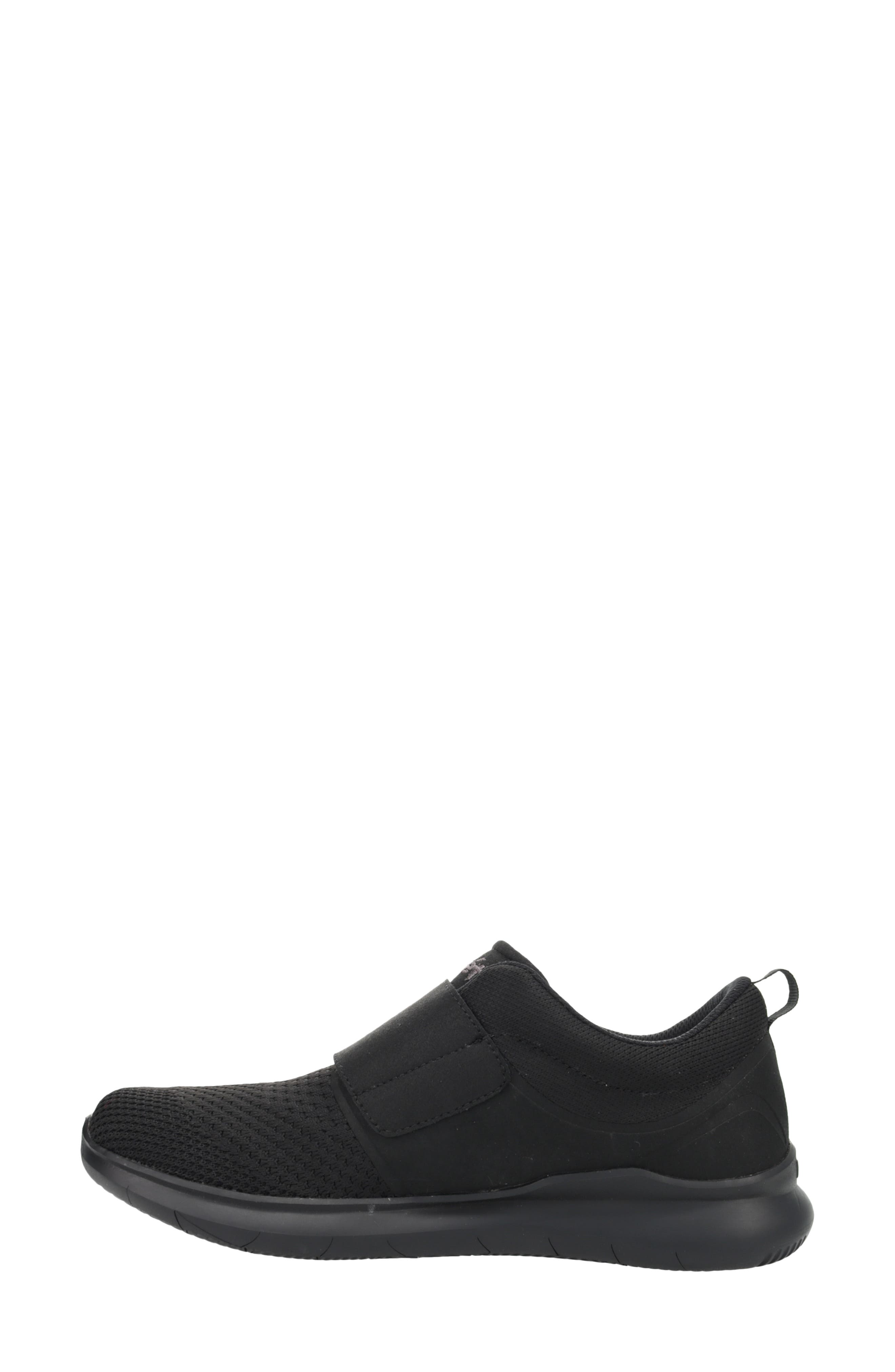 Viator Mesh Sneaker, Alternate, color, ALL BLACK