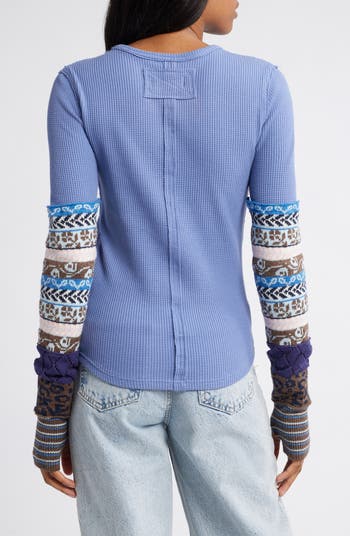 Free People All In Cuff Knit Top Nordstrom