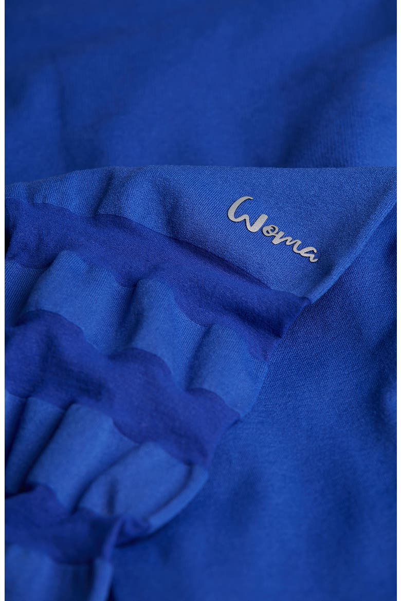 Maternity/Nursing Sport Leggings, Alternate, color, ELECTRIC BLUE