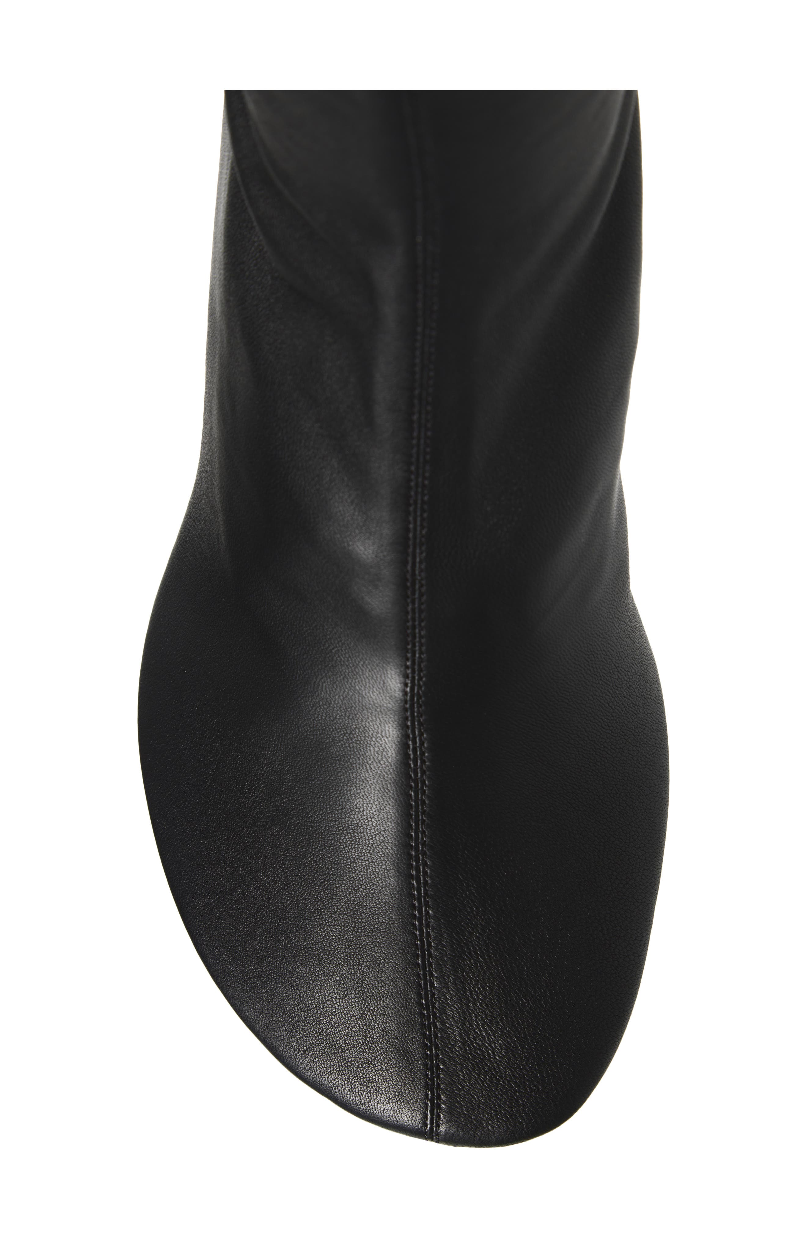 Acne Studios Back Tab Ankle Boot, Alternate, color, Black