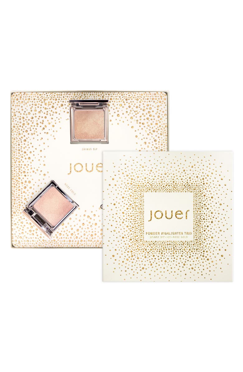 Jouer Citrine, Topaz & Rose Quartz Powder Highlighter Trio, Alternate, color, 