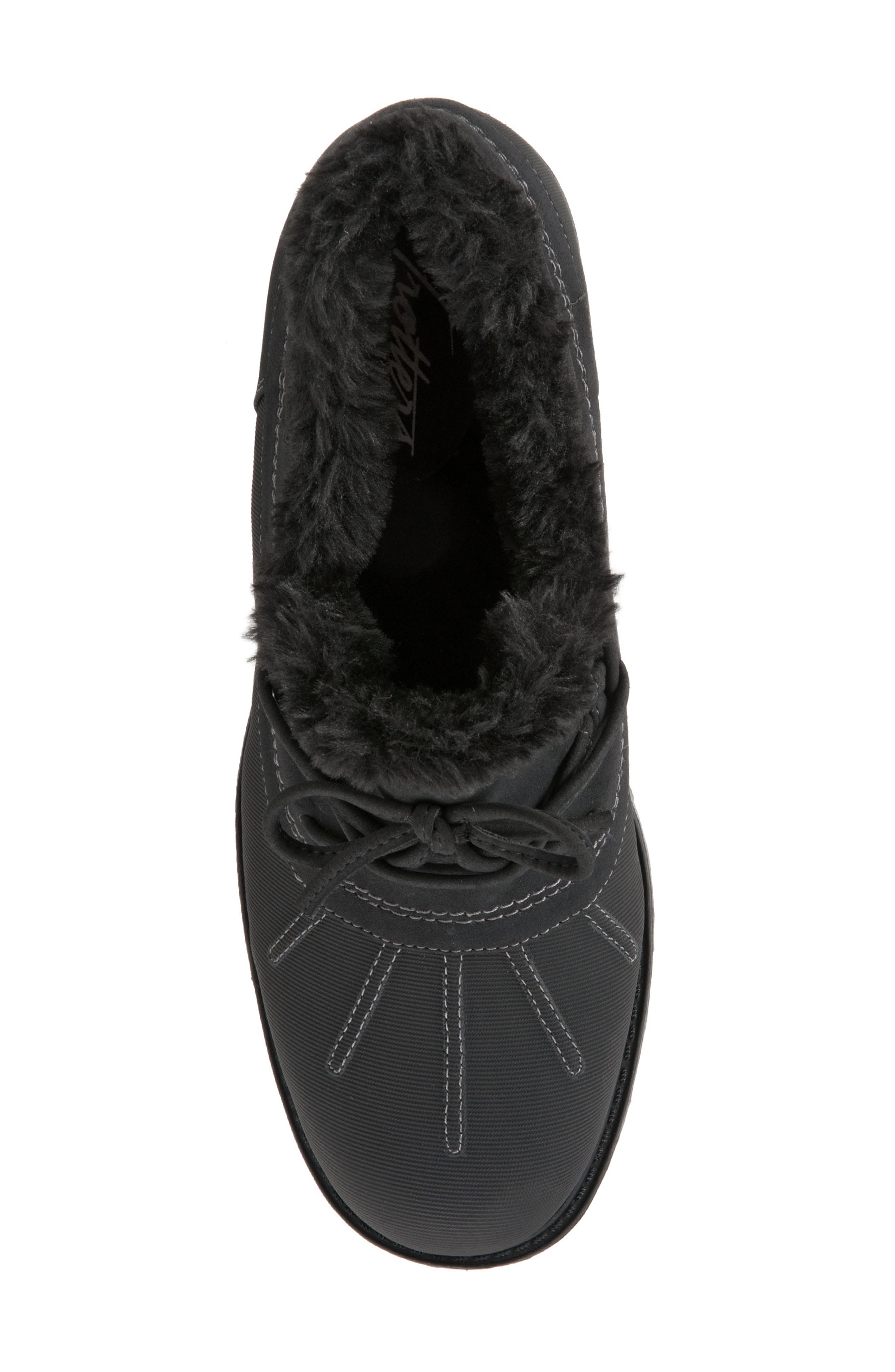 Trotters Belle Faux Fur Lined Waterproof Bootie, Alternate, color, 