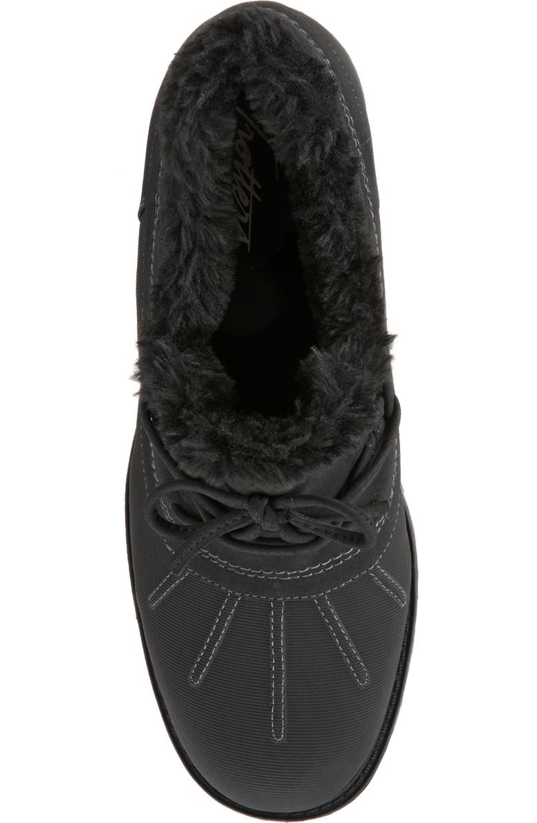 Trotters Belle Faux Fur Lined Waterproof Bootie, Alternate, color,